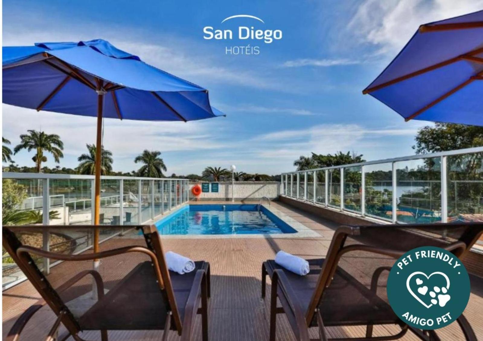 San Diego Suites Pampulha Hotel - Oficial بيلو هورزونتي المظهر الخارجي الصورة